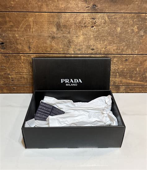 prada shoe box ebay|Prada packaging box.